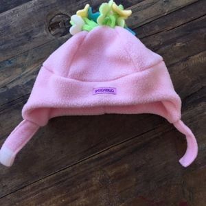 Fleece Infant Hat - Snug as a Bug - NWOT 6-12m